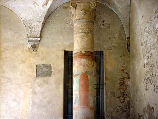 The cloister of the Sistine Chapel
