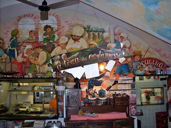At the Osteria Bacco of Savona