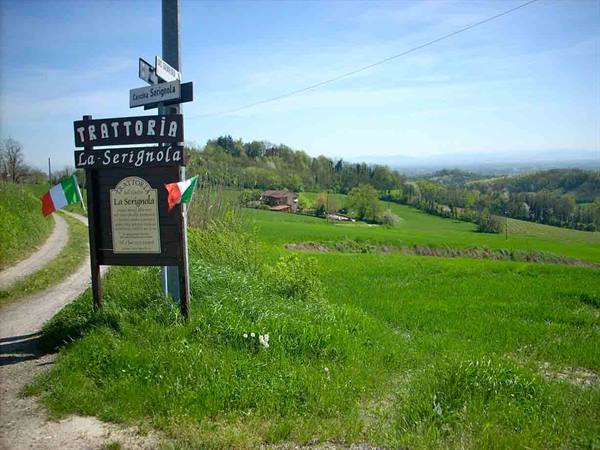 Arrived at the Trattoria La Serignola