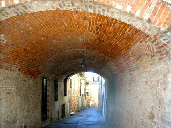 In the historic centre of Moncalvo