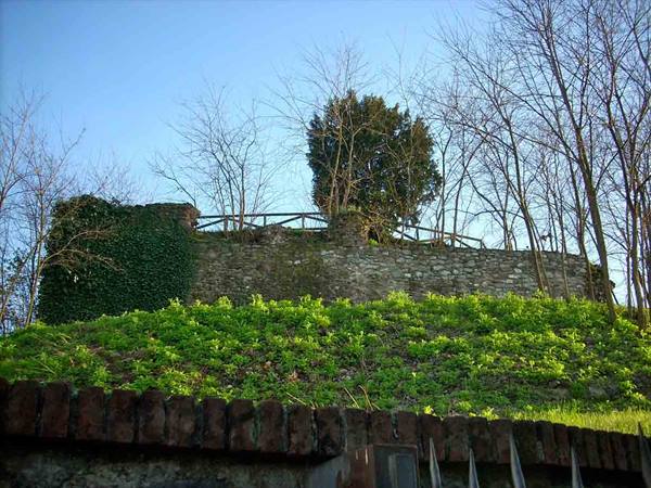 The remains of the Castle