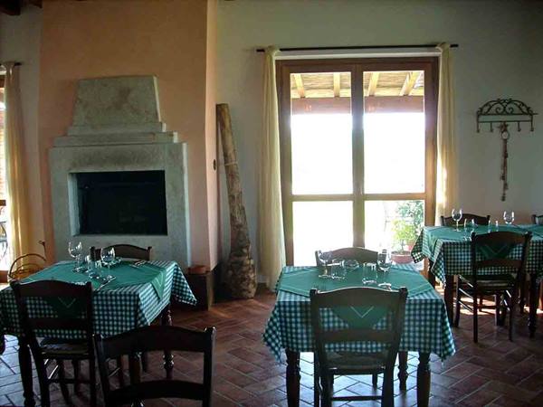 At the Ristorante Vino e Cucina of Castel San Giovanni