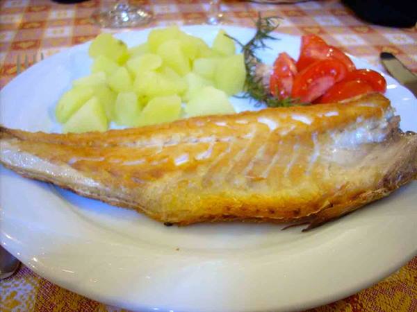 Delicacies of Ristorante Mosè of Celle Ligure