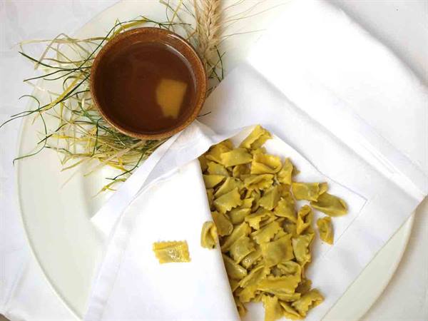 The ravioli al plin