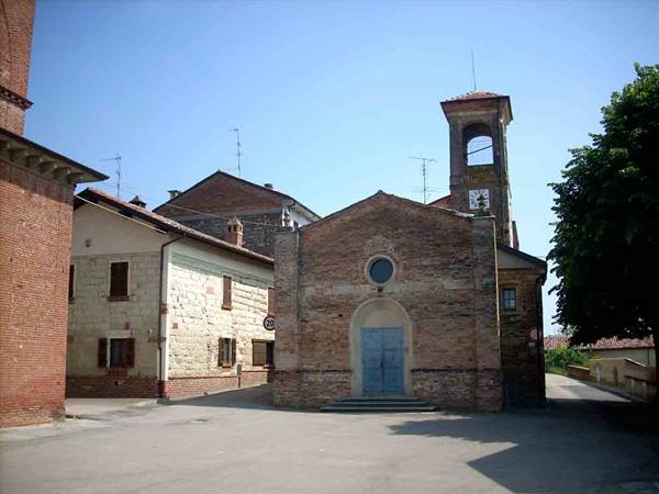The ancient Church of San Pietro e Paolo