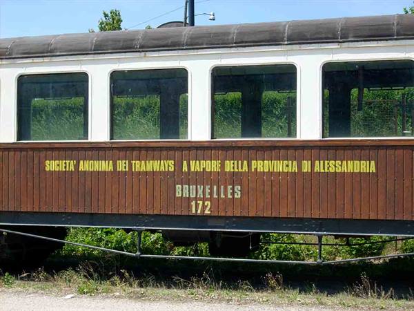 At the Tramways Museum of Altavilla Monferrato