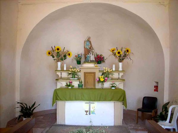 The chapel of Sant'Anna