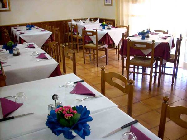 In the dining rooms of Ristorante San Pietro