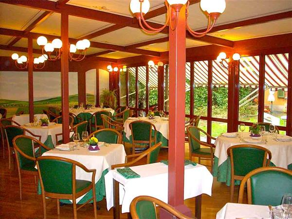 The outdoor area of Ristorante La Palmana