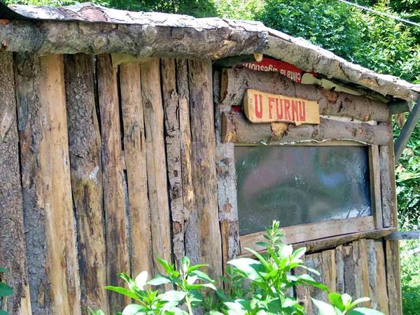 The baker's shop in the playground dedicated to ancient crafts