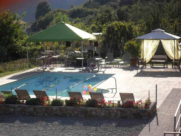 The pool of Hotel Oro Verde