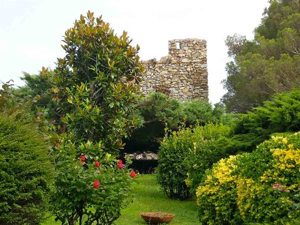 View of an ancient tower