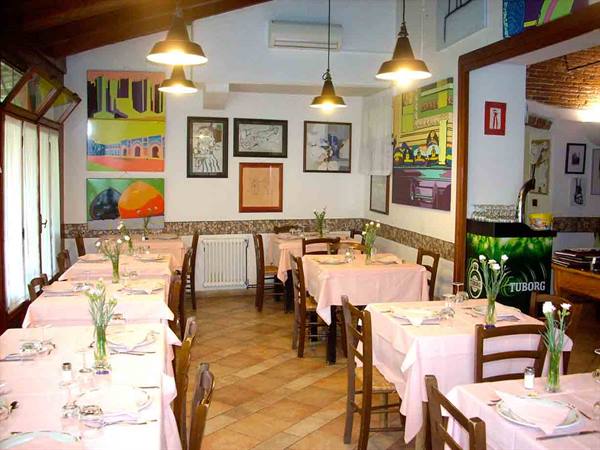 At the Trattoria Piemontese in Calice Ligure