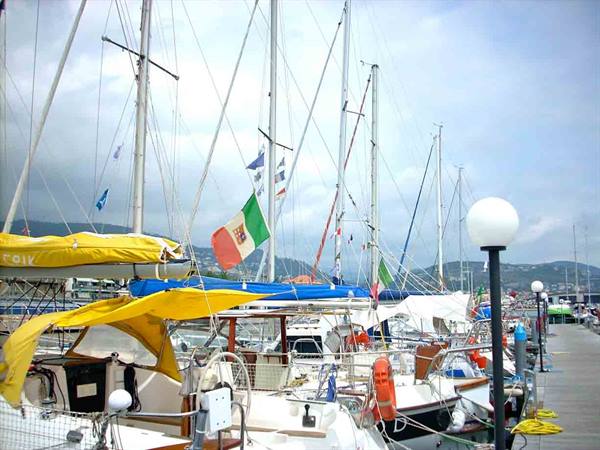 The tourist Port of Loano