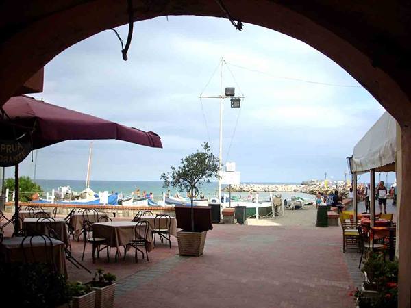 View over the seafront