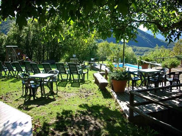 Relaxing at the Cà do Mei in Crocefieschi