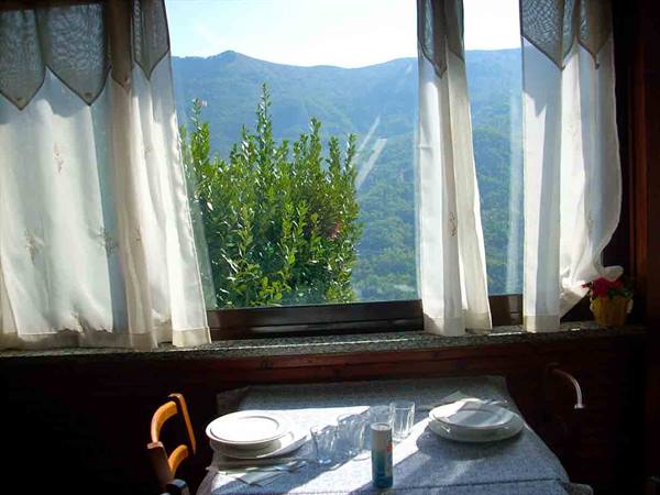Panorama from Ristorante U Baccan