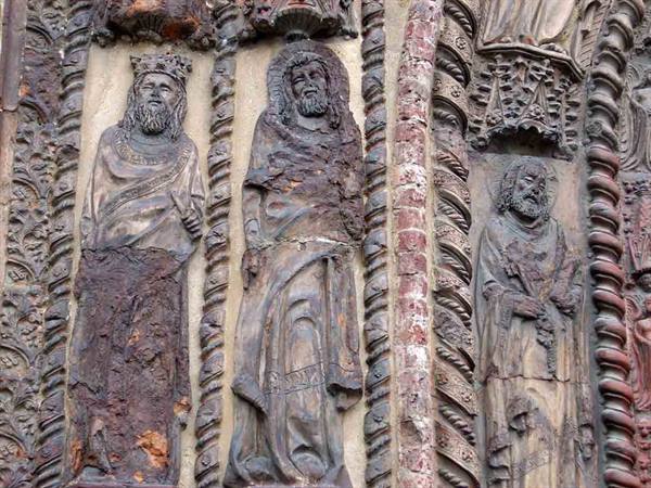 Detail of the Cathedral facade
