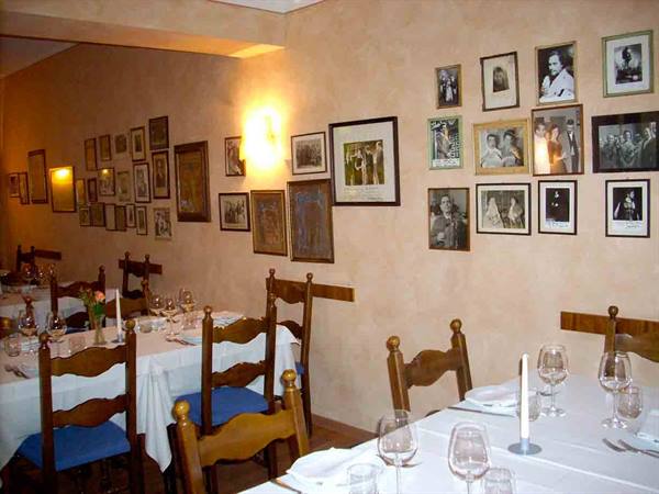 In the rooms of Ristorante Battaglino in Bra
