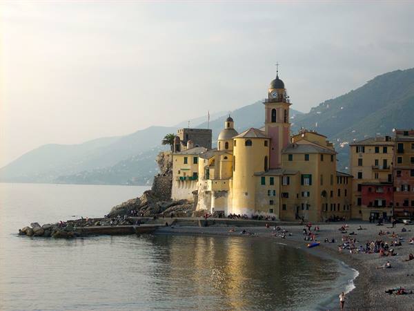 View of the Gulf and the Basilica of Santa Maria Assunta