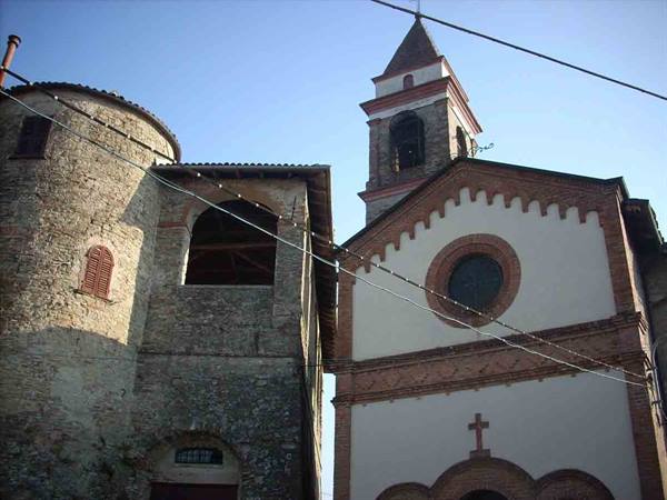 View of the Castle and the Oratory of San Giovanni Battista