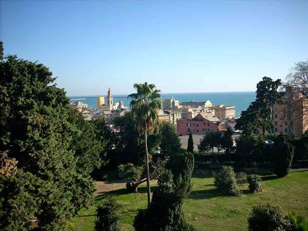 In the park of Villa Brignole