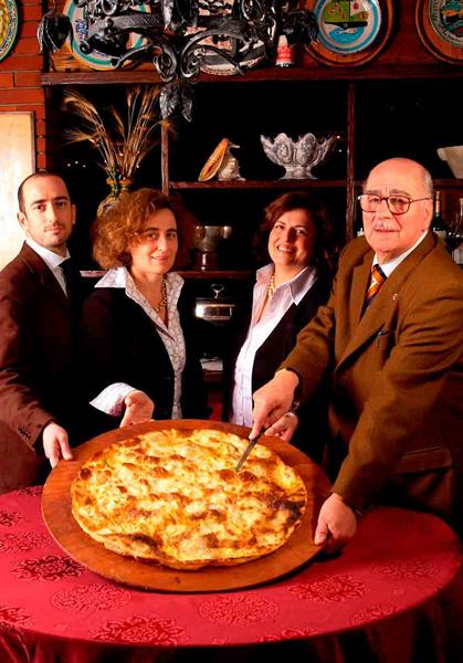 The owners of Ristorante Manuelina