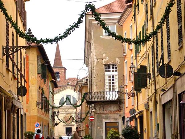 In the old town of Novi Ligure