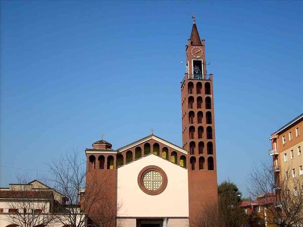 The parish church of the Buon Gesù hamlet