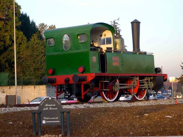 An ancient locomotive