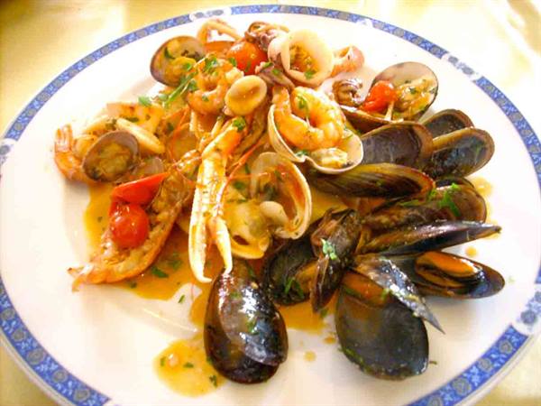 Delicacies of Ristorante Positano da Biagio
