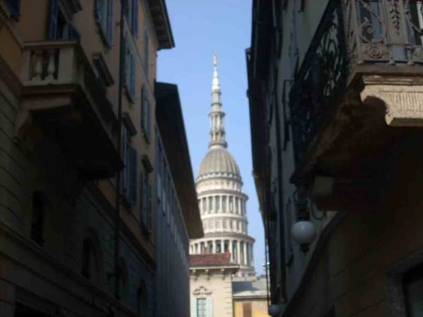 View of the Dome of the Basilica of San Gaudenzio