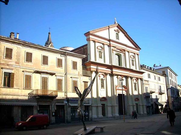 In the old town of Novara