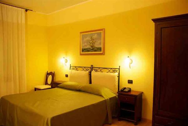 Our romantic room at Hotel Resort Il Convento in Trino