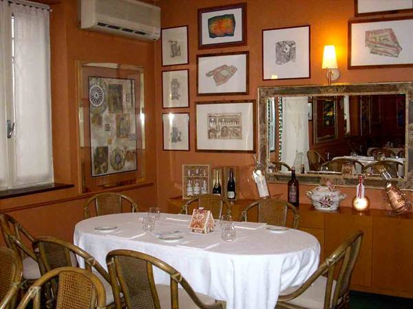At the tables of Ristorante La Quinta di Lodi