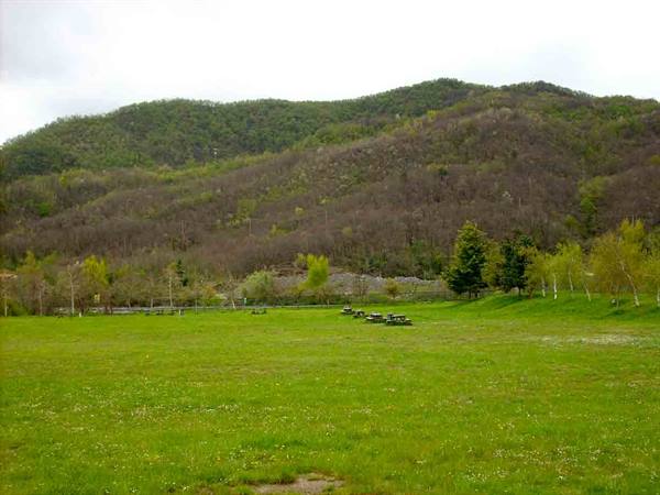 The large equipped green area in Casella