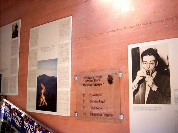 Documents relating to Cesare Pavese in the Library