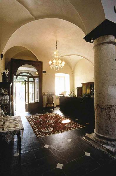 The interiors of Palazzo Fieschi