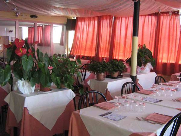 Hotel Ristorante Gargantua, the dining room