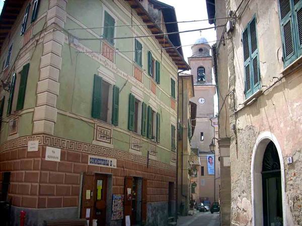In the old town of Sassello