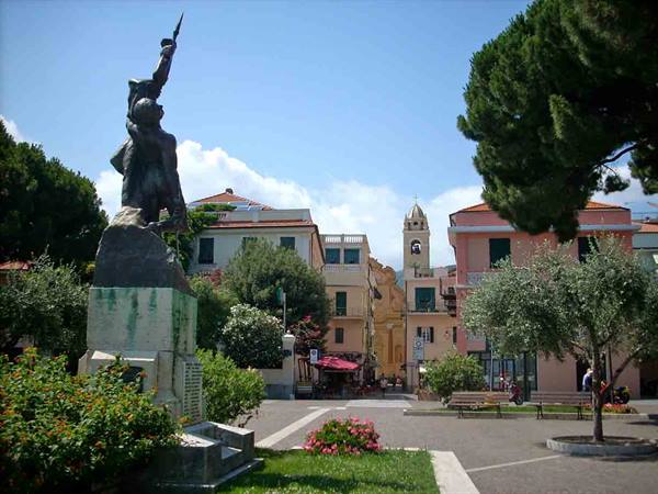 In the centre of Spotorno