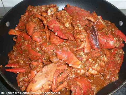 The lobster sauce of Ristorante La Girotta