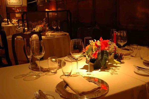 At the table at Ristorante Arche