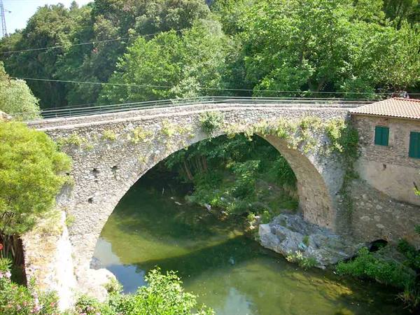 The ancient bridge