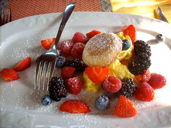 A tasty dessert of Ristorante U Rundò