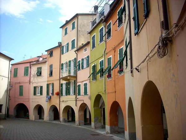 In the famous Borgo Rotondo