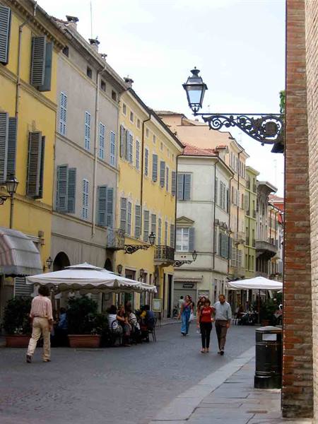 In the old town