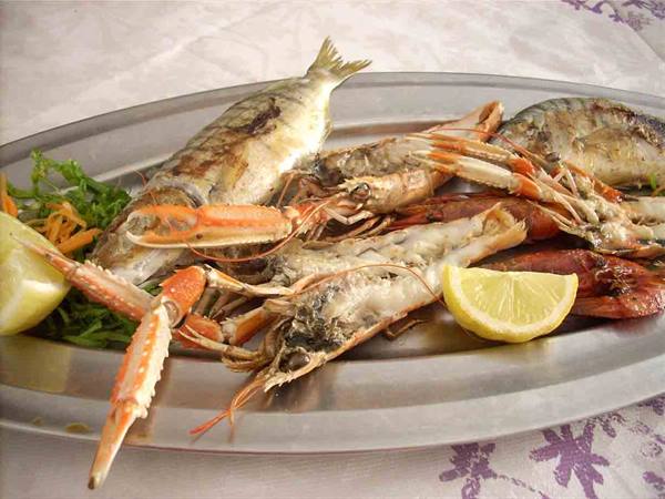 Ristorante Vela: mixed grilled fish