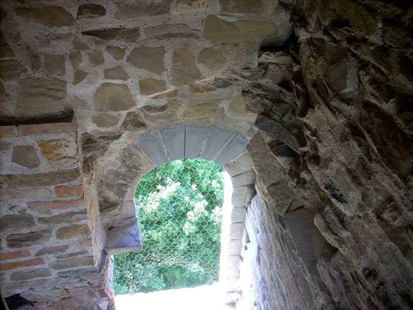 Inside the tower