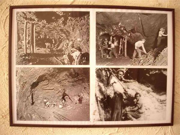 Vintage photo of the Ne mine